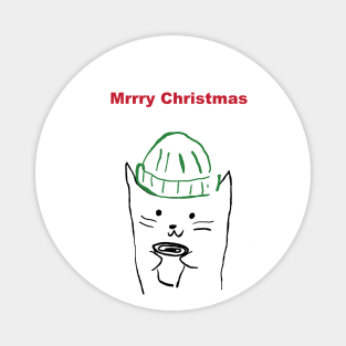 Mrrry Cristmas Magnet